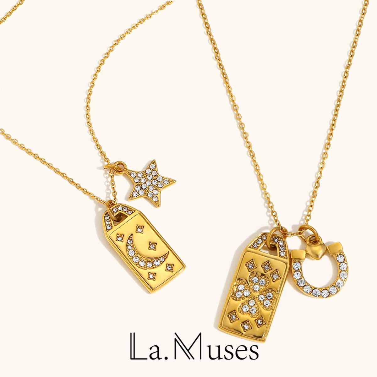 La.Muses – Star & Shine Pendant 18K