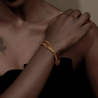 La.Muses – 3-Layer Harmony Bracelet 18K