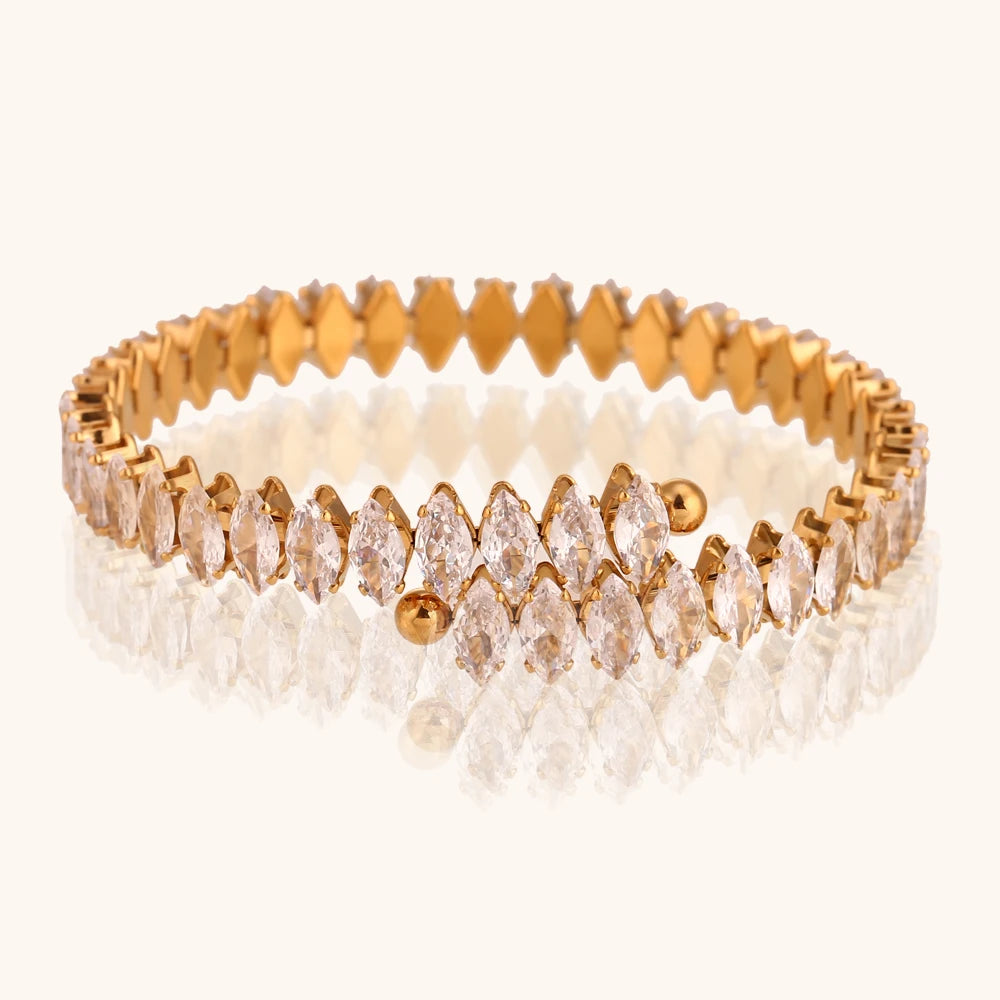 La.Muses – Rhombus Luxe Bracelet 18K