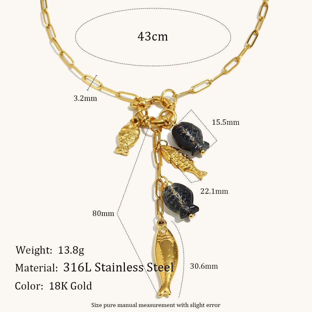 La.Muses – Bee & Sea Charm 18K