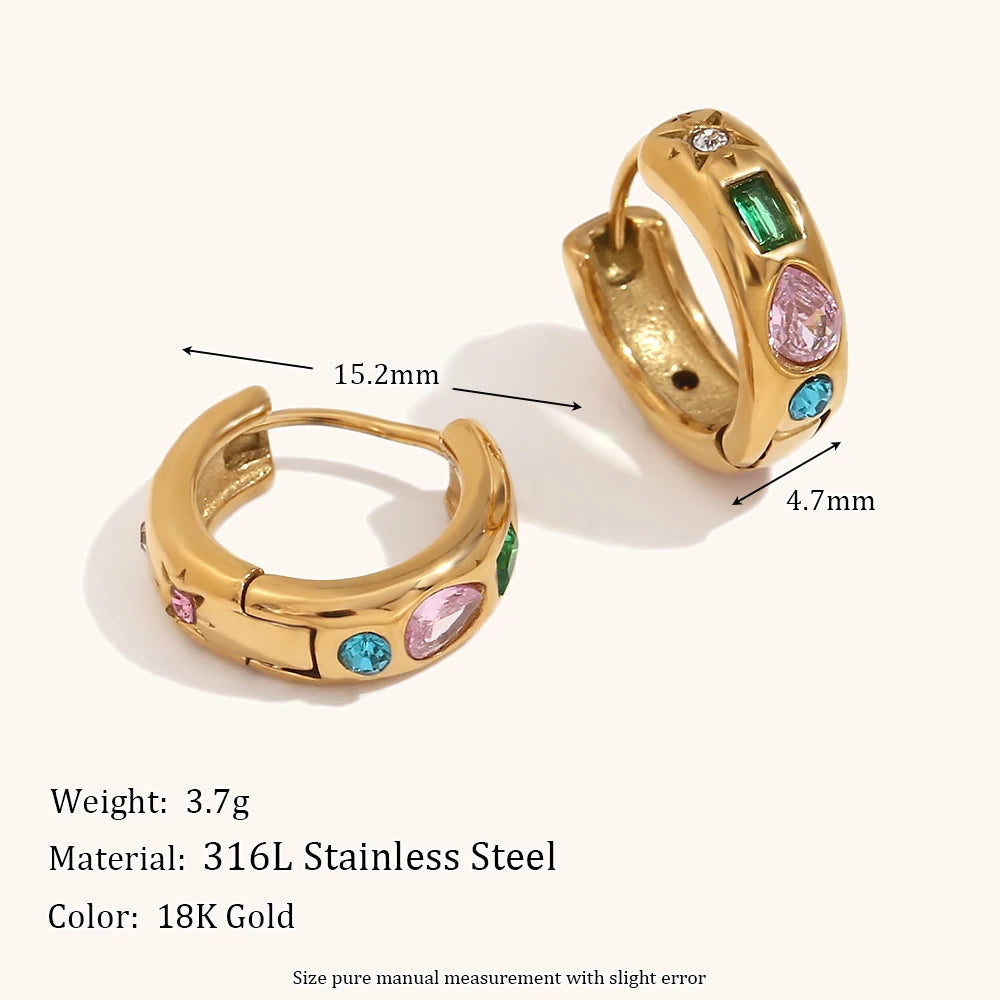 La.Muses – Waterdrop Grace Earrings 18K