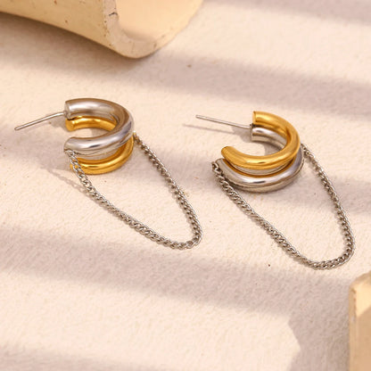 La.Muses – C-Tassel Earrings 18K