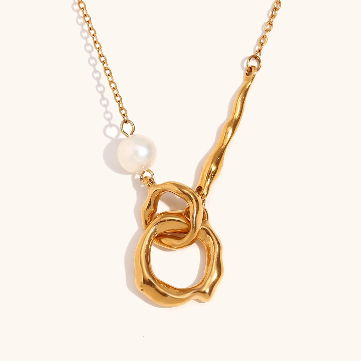La.Muses – Liquid Pearl Necklace 18K