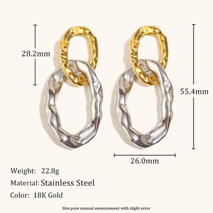 La.Muses – Circular Harmony Earrings 18K