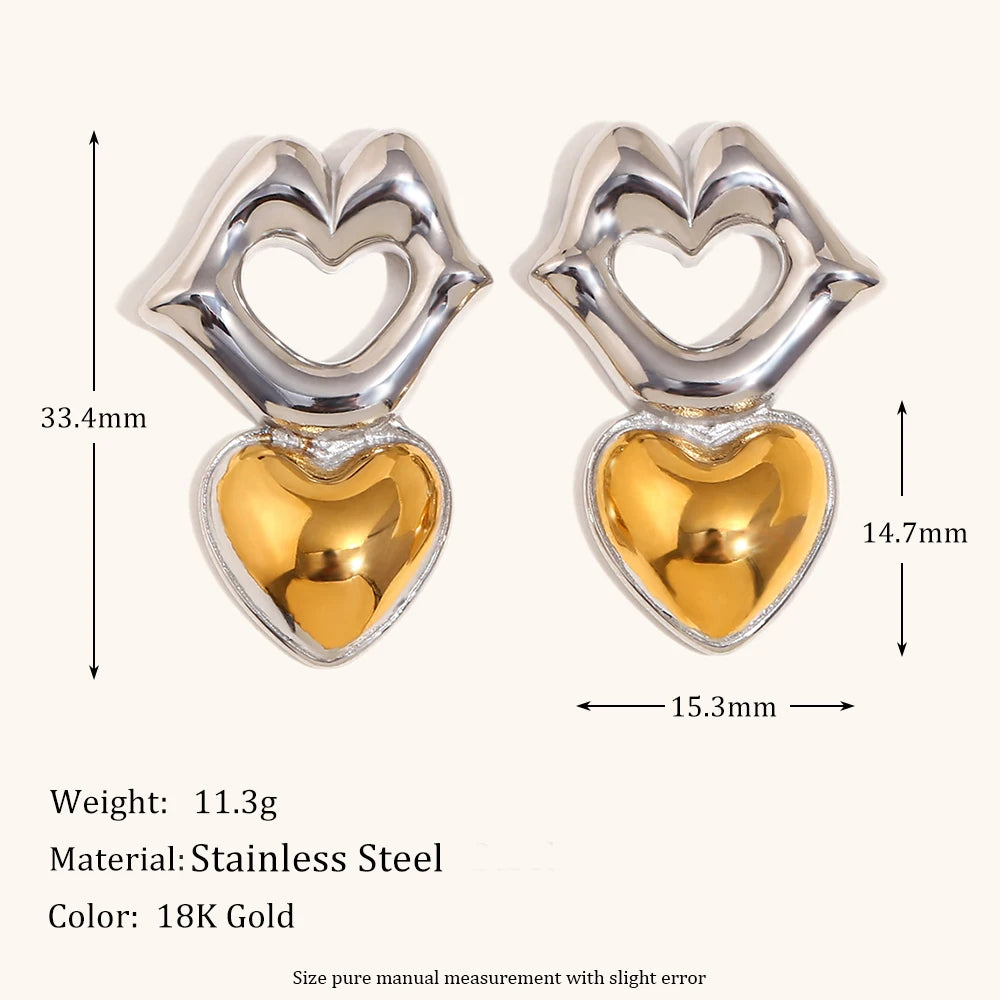 La.Muses – LoveDrop Earrings 18K