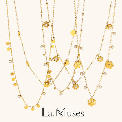 La.Muses – Colliers Jardin d’Éclats 18K