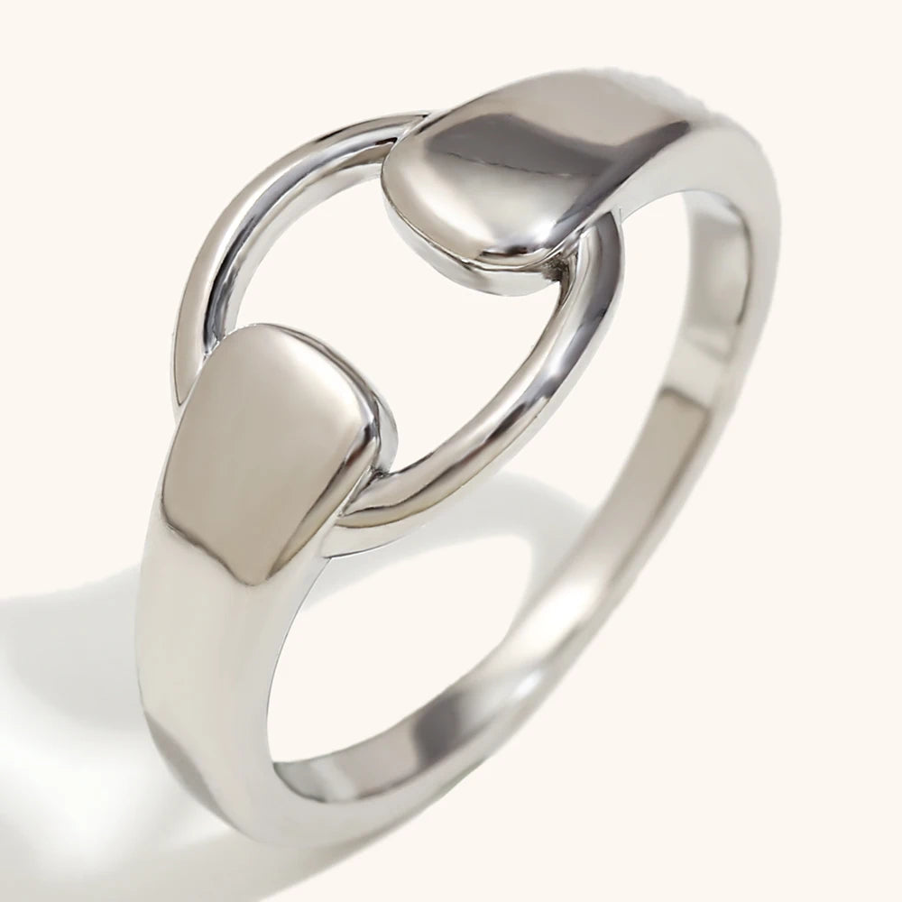 La.Muses – Dual Circle Ring 18K