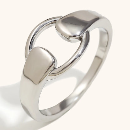 La.Muses – Dual Circle Ring 18K