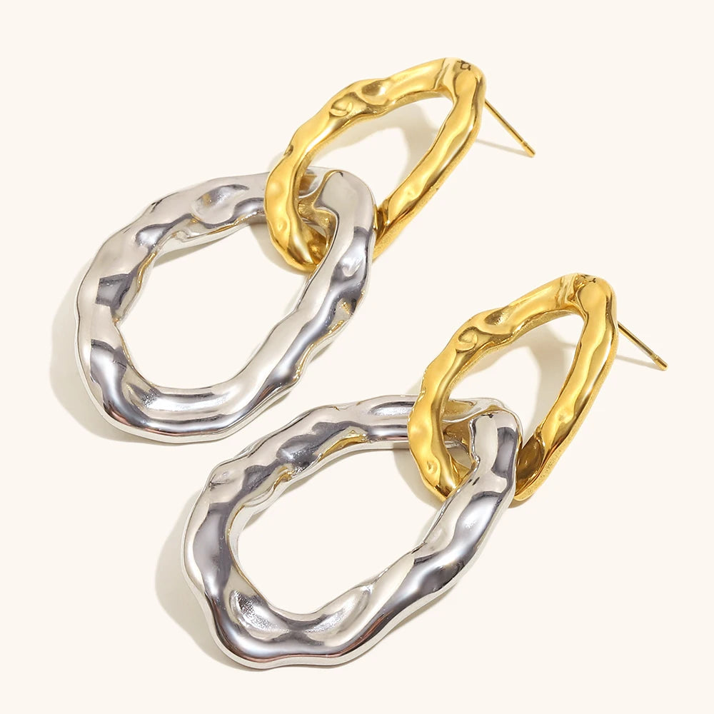 La.Muses – Circular Harmony Earrings 18K