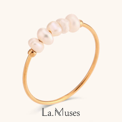 La.Muses – Perle de Grâce Ring 18K