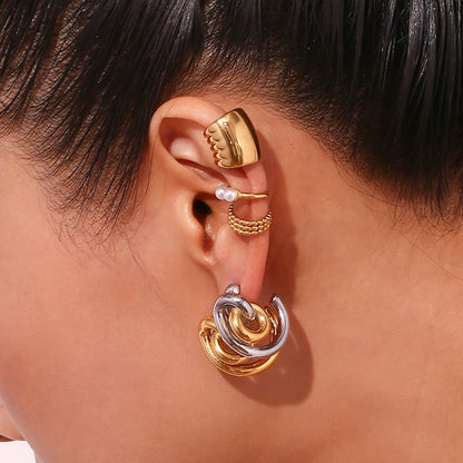 La.Muses – Lock Aura Earrings 18K
