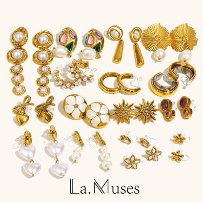 La.Muses – Pure Grace Earclip 18K