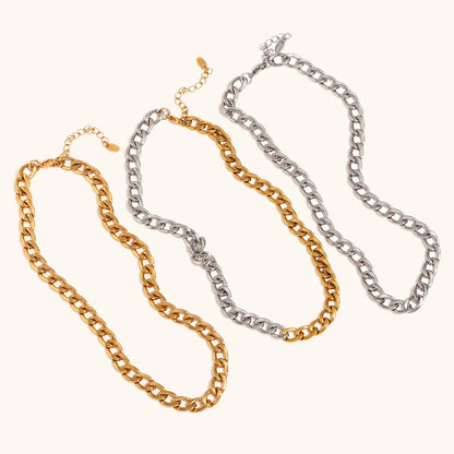 La.Muses – Minimalist Cuban Chain 18K