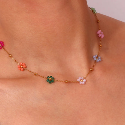 La.Muses – Bloom Charm Necklace 18K
