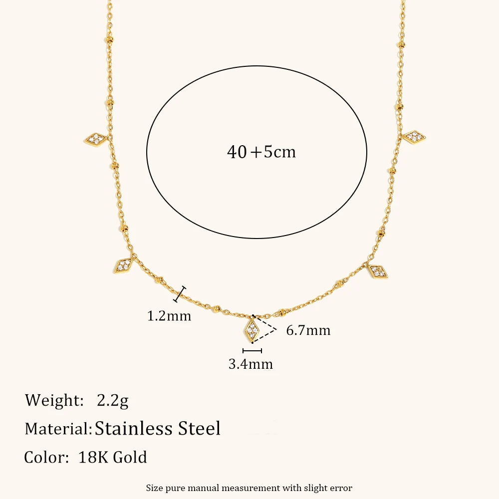 La.Muses – Colliers Jardin d’Éclats 18K