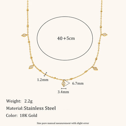 La.Muses – Colliers Jardin d’Éclats 18K