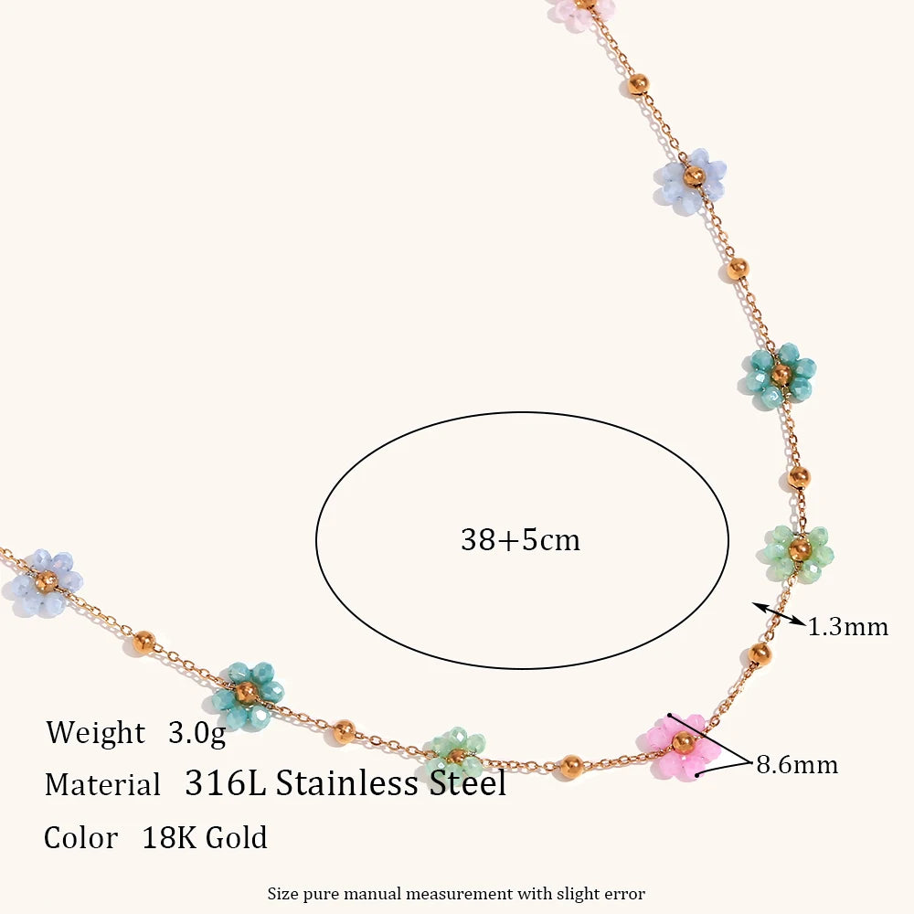 La.Muses – Bloom Charm Necklace 18K