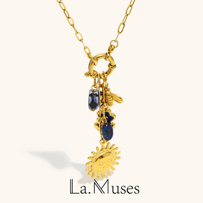 La.Muses – Bee & Sea Charm 18K