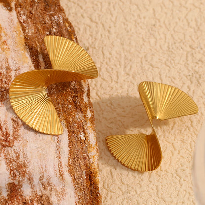 La.Muses – Twisted Grace Earrings 18K