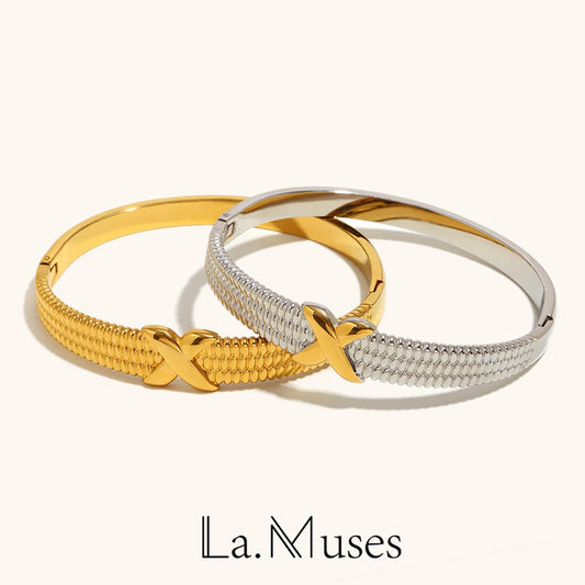 La.Muses – X-Dot Elegance Bracelet 18K