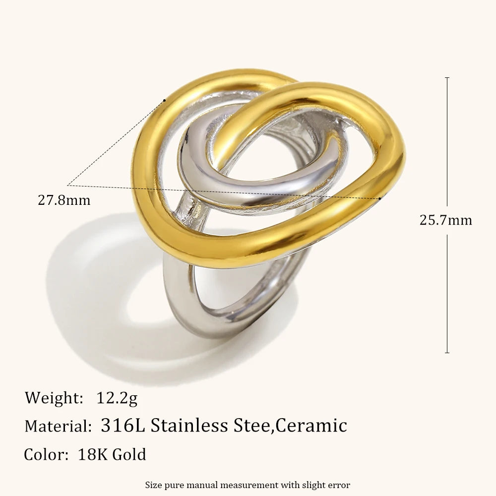La.Muses – Rule Node Ring 18K