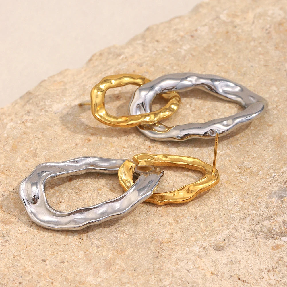 La.Muses – Circular Harmony Earrings 18K