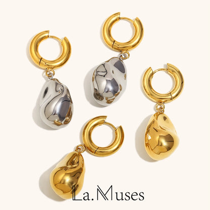 La.Muses – Pierres de Lune Dorées 18K