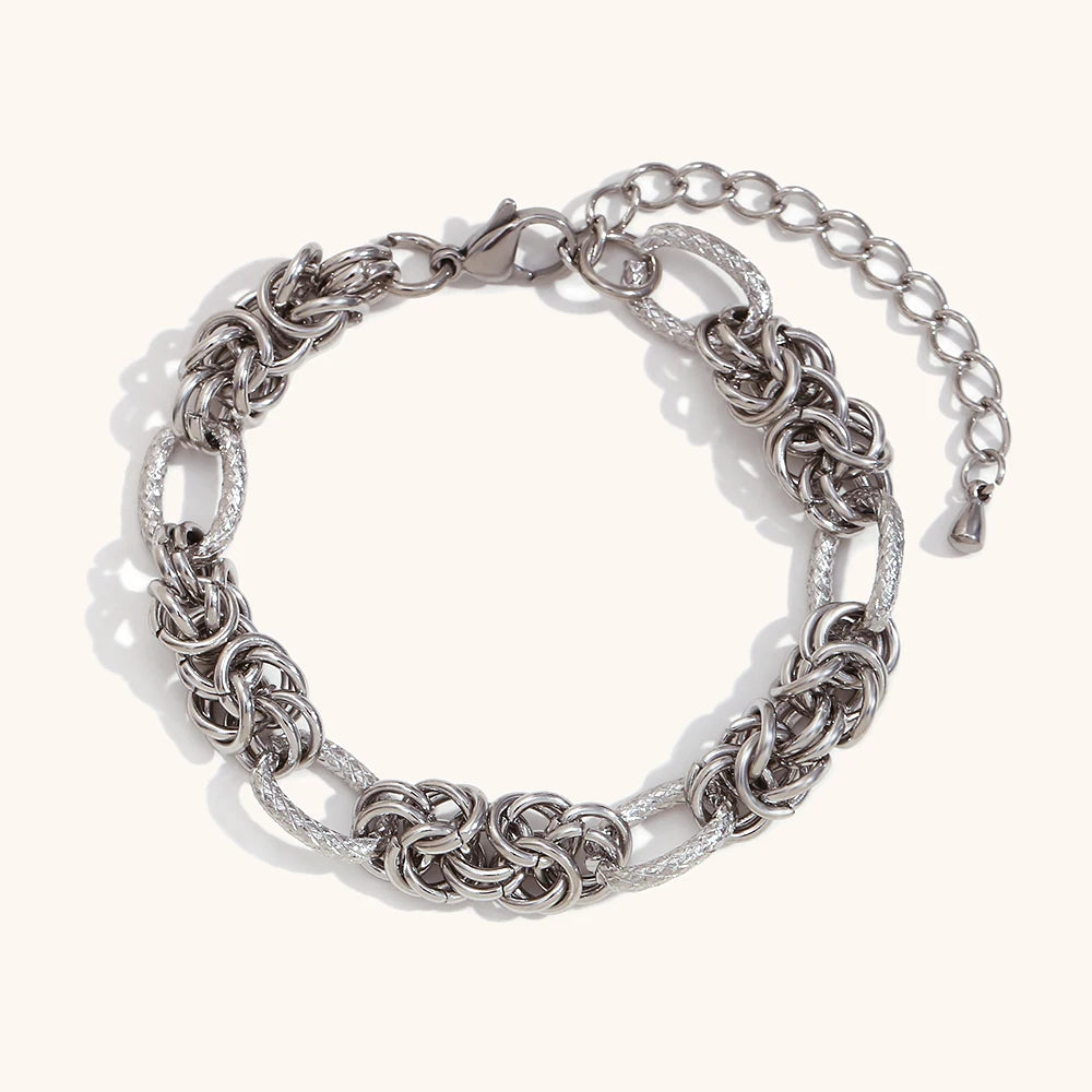 La.Muses – Bold Link Bracelet 18K