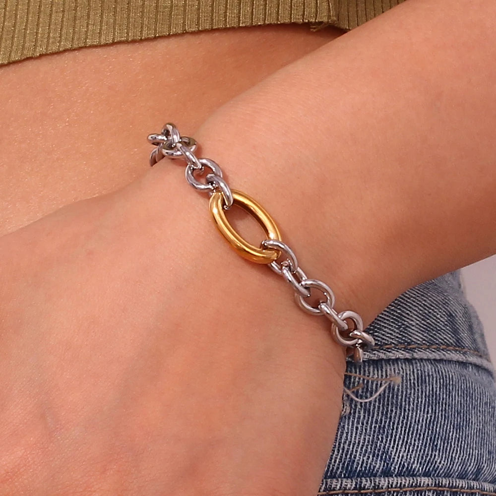 La.Muses – O-Chain Bold Bracelet 18K
