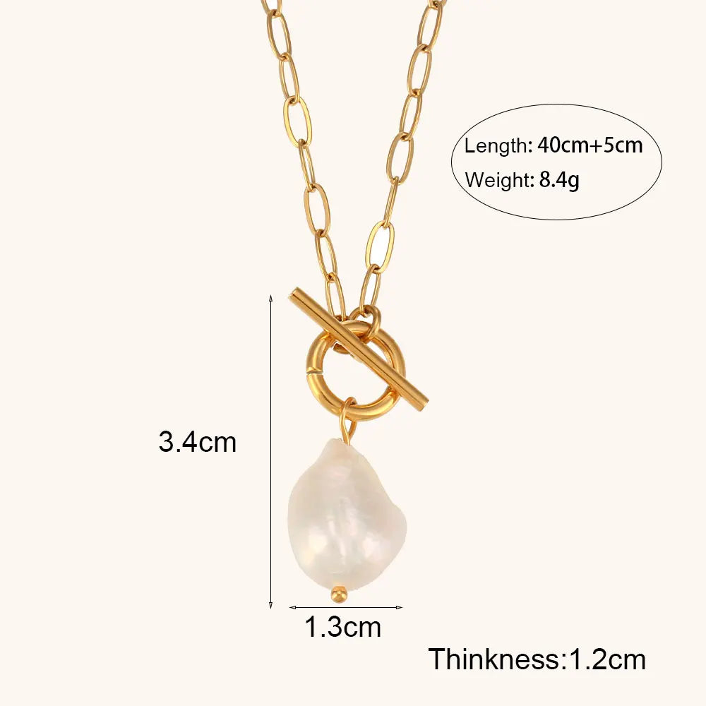 La.Muses – Collier Perle Éternelle 18K