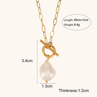 La.Muses – Collier Perle Éternelle 18K