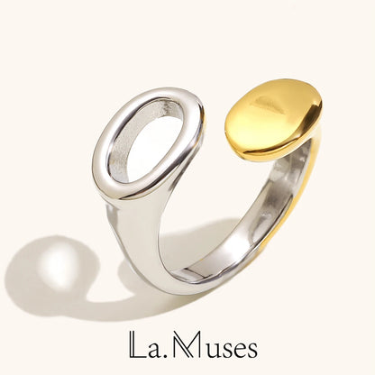La.Muses – Dual Halo Ring 18K