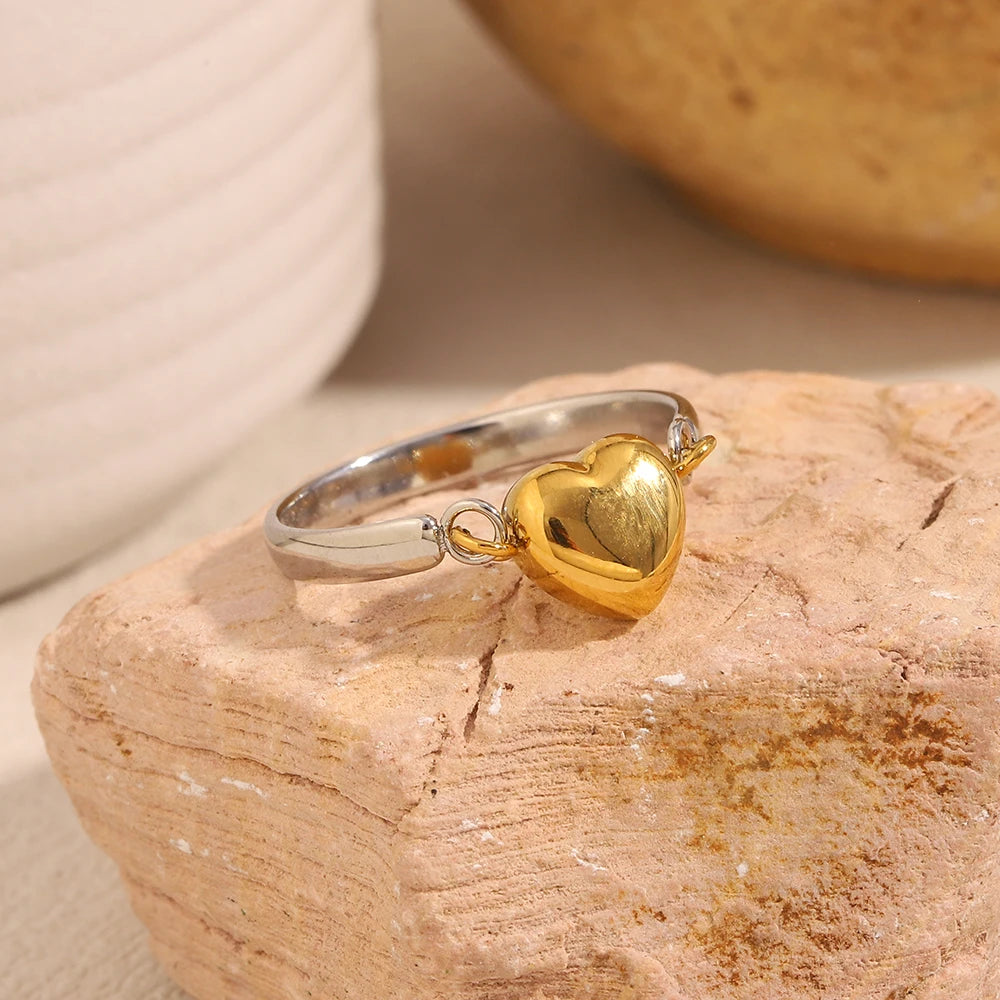 La.Muses – Heart Harmony Ring 18K