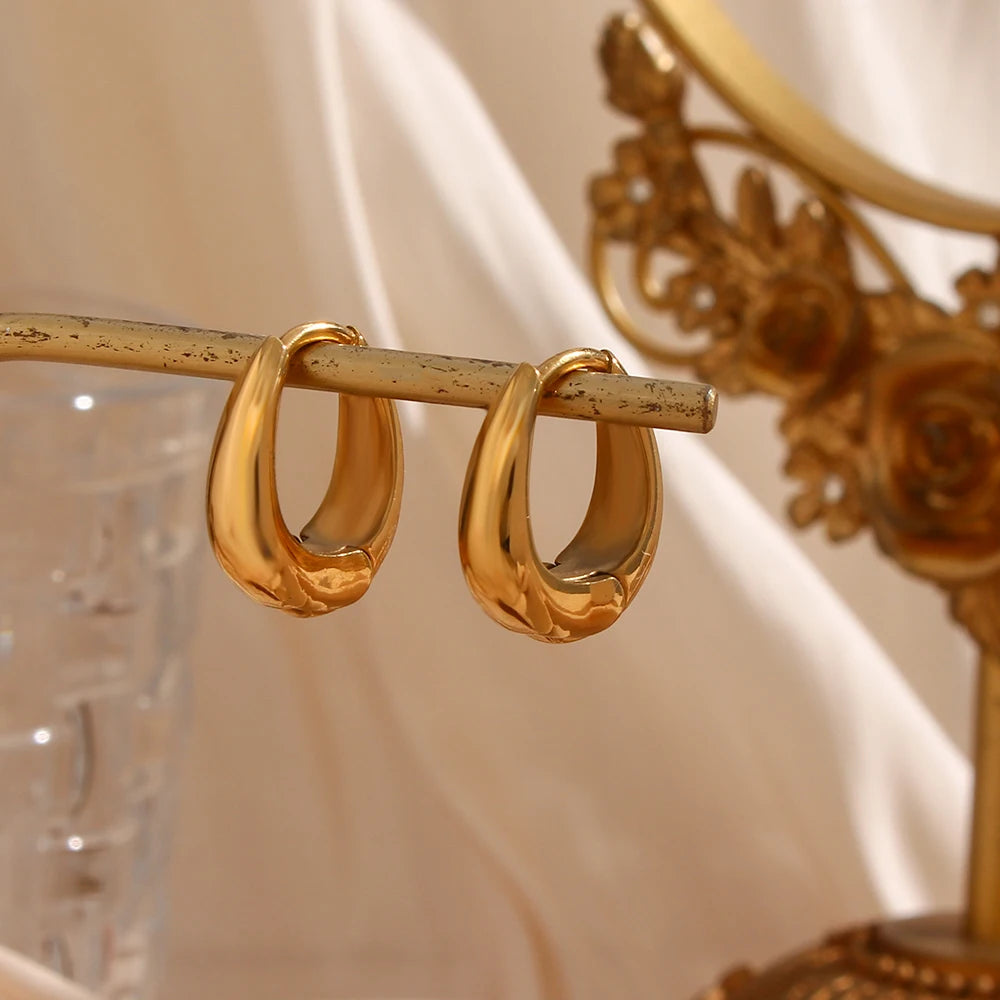 La.Muses – Dual Harmony Hoops 18K