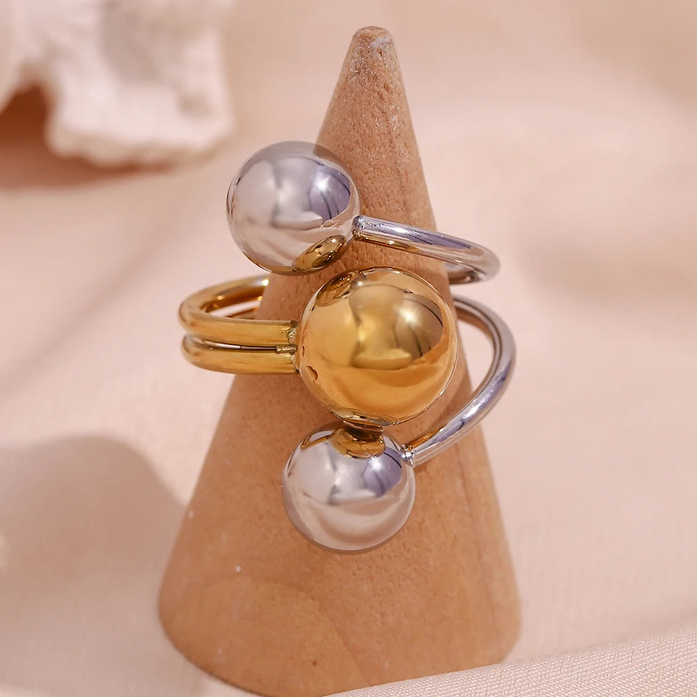 La.Muses – Beads Harmony Ring 18K