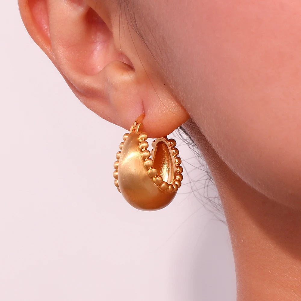 La.Muses – Panier d’Or Earrings 18K