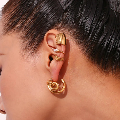 La.Muses – Lock Aura Earrings 18K