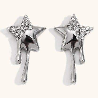La.Muses – Golden Starlight Earrings 18K