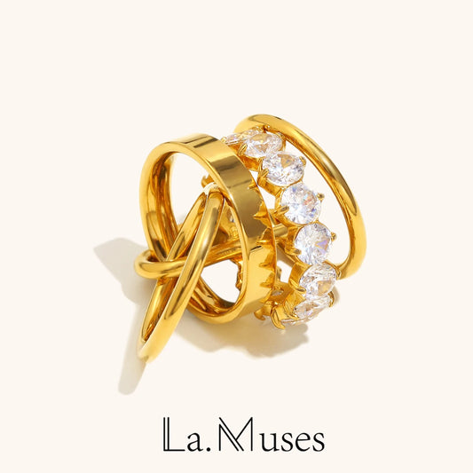 La.Muses – Multi Shine Ring 18K