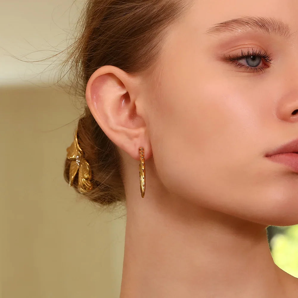 La.Muses – Wings of Grace Earrings 18K