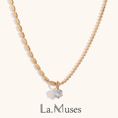 La.Muses – Beads of Grace Necklace 18K