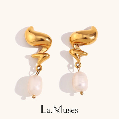 La.Muses – Spirale de Perle 18K