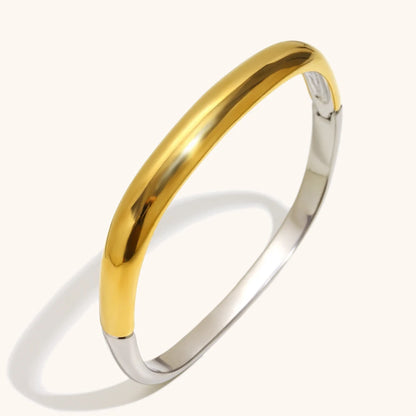 La.Muses – Round Harmony Bangle 18K