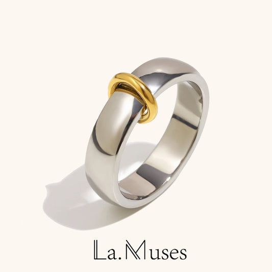 La.Muses – Mixed Harmony Ring 18K