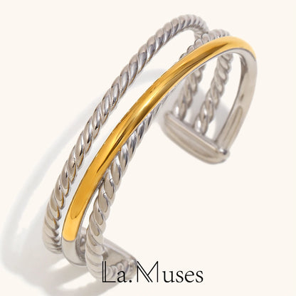 La.Muses – Bracelet Letter Or 18K