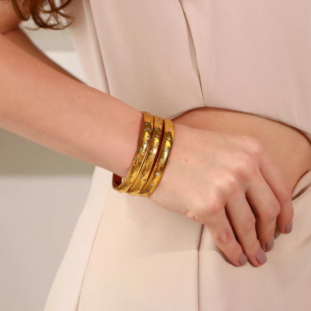 La.Muses – Bracelet Astre Céleste 18K