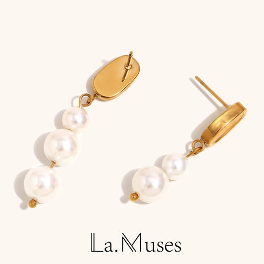La.Muses – Perle en Suspens 18K