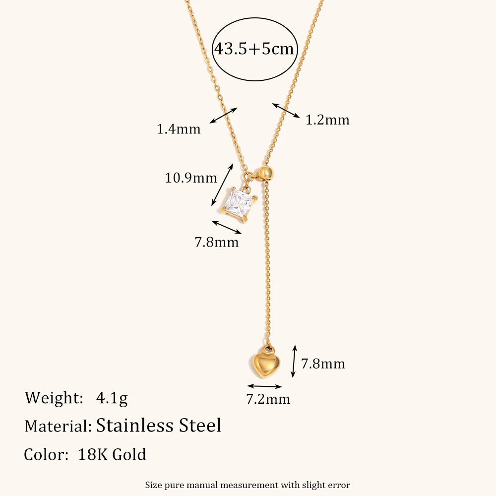 La.Muses – Collier L’Amour en Lumière 18K