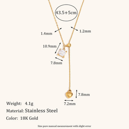 La.Muses – Collier L’Amour en Lumière 18K