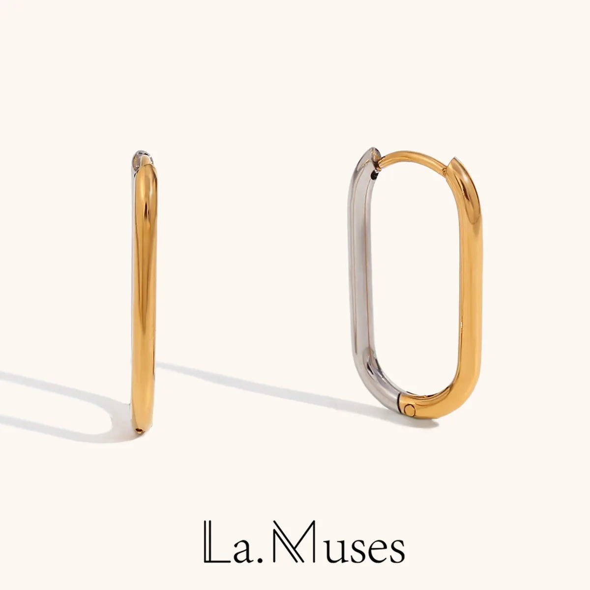 La.Muses – Dual Harmony Earrings 18K